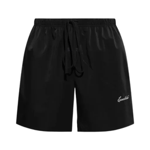 Drawstring Waist Shorts