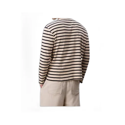 Compact Rib Stripe Easy Tee
