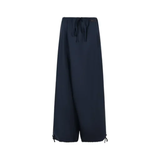 Marni Wide-Leg Drawstring Trousers