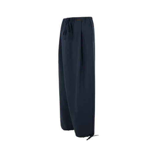 Marni Wide-Leg Drawstring Trousers