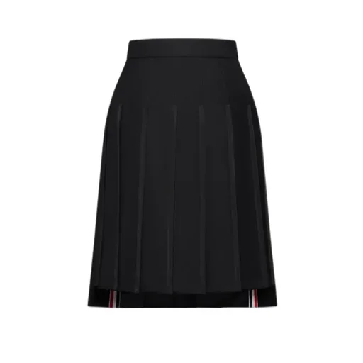 Thom Browne Super 120's Twill Pleated Skirt