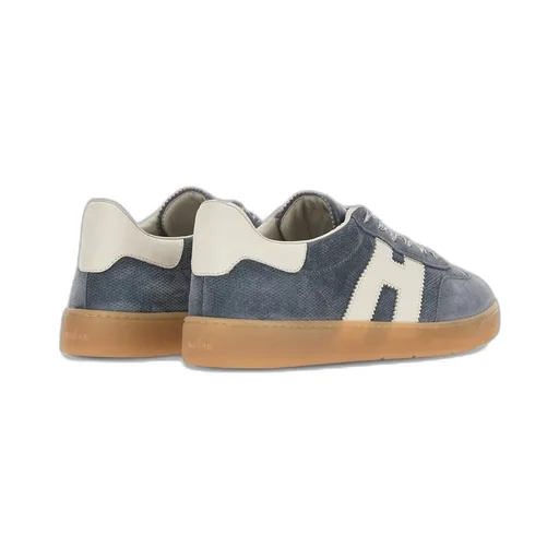 Hogan Logo-Patch Lace-Up Sneakers