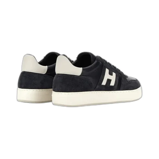 Hogan H-Stripe Lace-Up Sneakers
