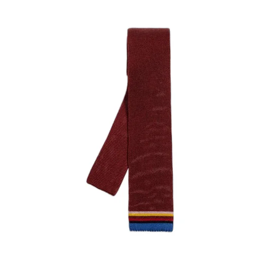 Paul Smith Striped-Edge Tie