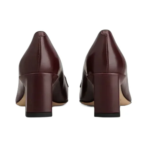 50Mm Leather Pumps