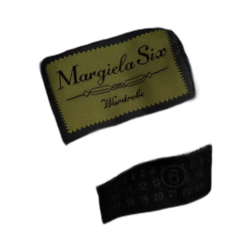 Mm6 Maison Margiela Logo Patch Knitted Scarf