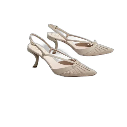 Virgule D'orsay Pumps In Suede