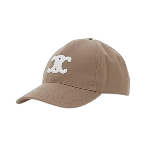 Triomphe Baseball Cap In Cotton Gabardine
