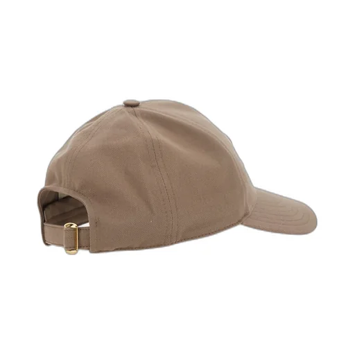 Triomphe Baseball Cap In Cotton Gabardine
