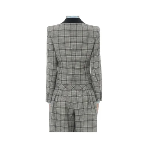 Wool Plaid Jacket