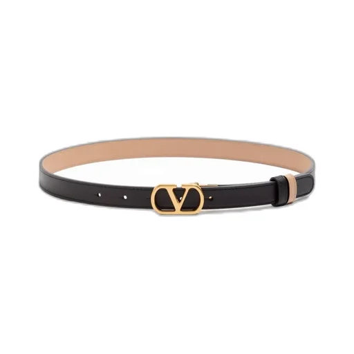 Vlogo Signature Reversible Shiny Calfskin Belt - 20Mm / 1.2 In.