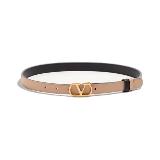 Vlogo Signature Reversible Shiny Calfskin Belt - 20Mm / 1.2 In.