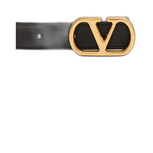 Vlogo Signature Reversible Shiny Calfskin Belt - 20Mm / 1.2 In.