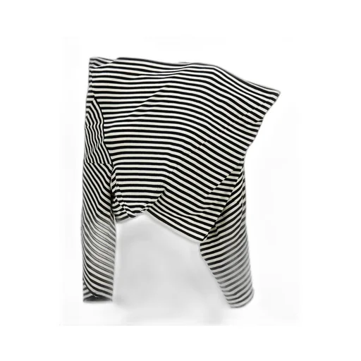 Long-Sleeved Striped Top