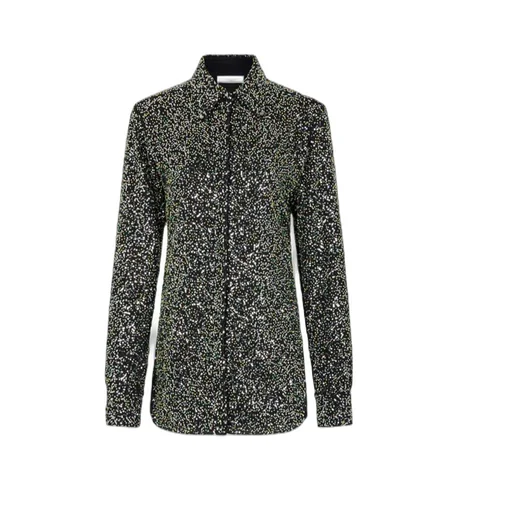 Rabanne Embellished Long-Sleeved Shirt