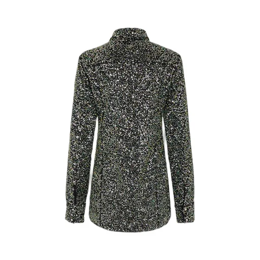 Rabanne Embellished Long-Sleeved Shirt
