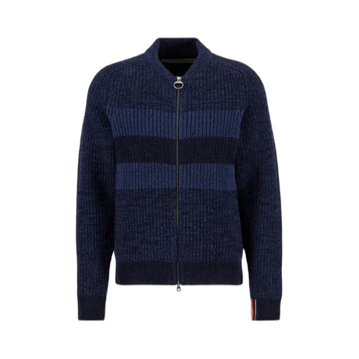 Barbour X Paul Smith Bomer Cardigan