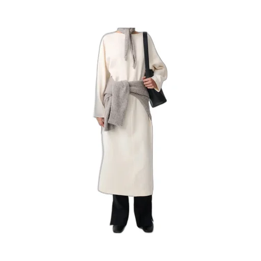 Buttoned Midi Dress