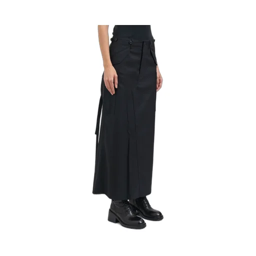 Belted Midi Skirt