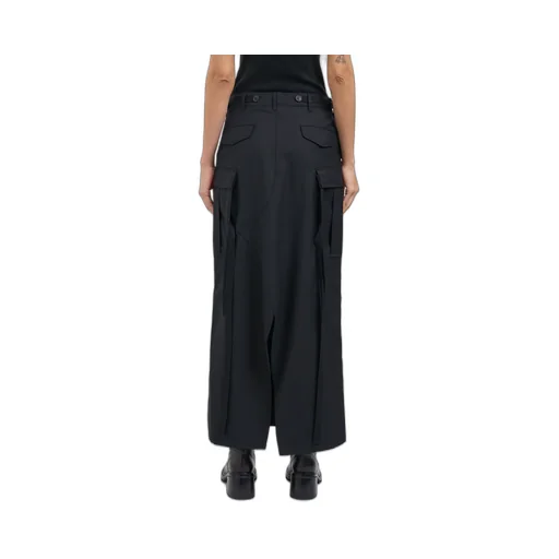 Belted Midi Skirt