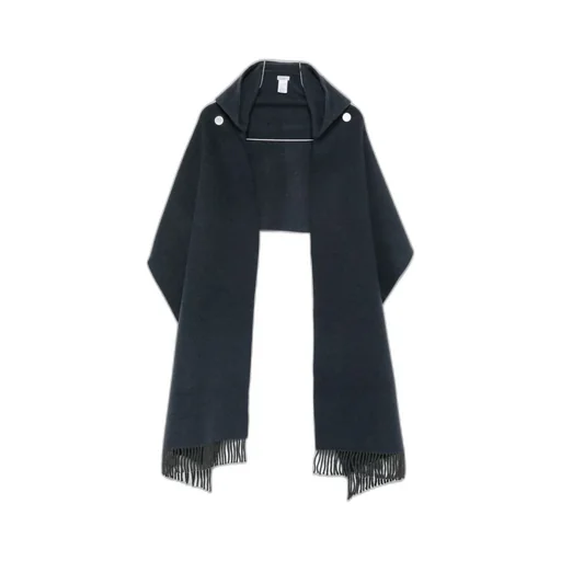 Fringed-Hem Cape
