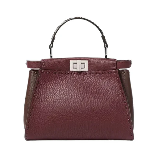 Fendi Peekaboo Mini Tote Bag