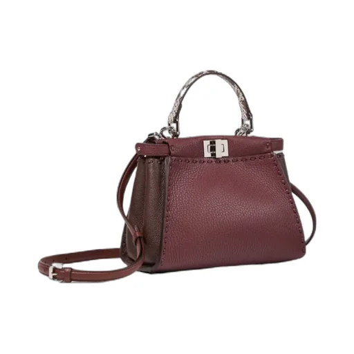 Fendi Peekaboo Mini Tote Bag
