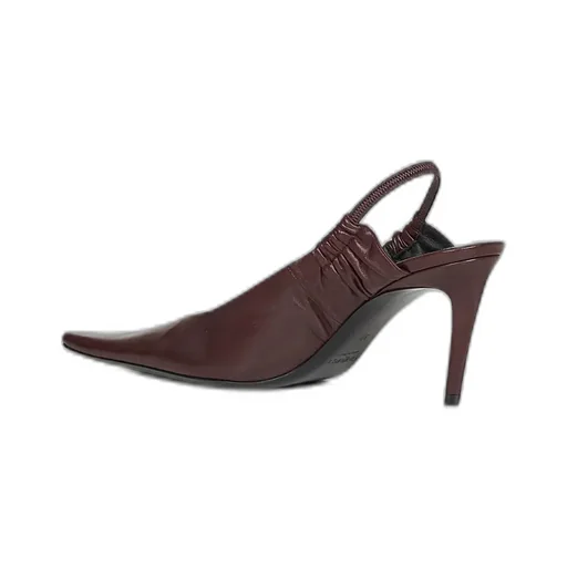 Pointed-Toe High-Heeled Sandals