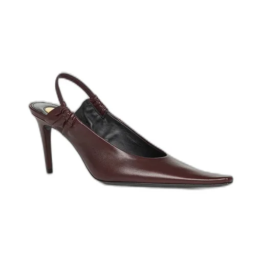 Pointed-Toe High-Heeled Sandals