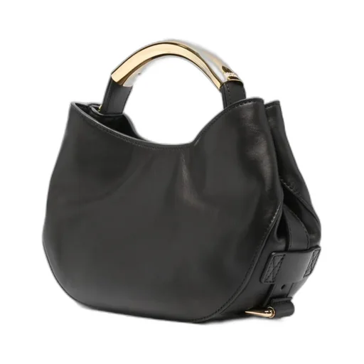 Moschino Logo Detail Top Handle Bag
