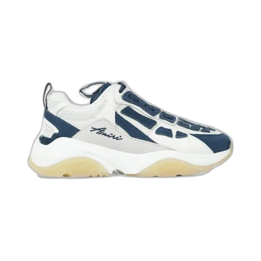 Amiri Kids Bone Runner Lace-Up Sneakers