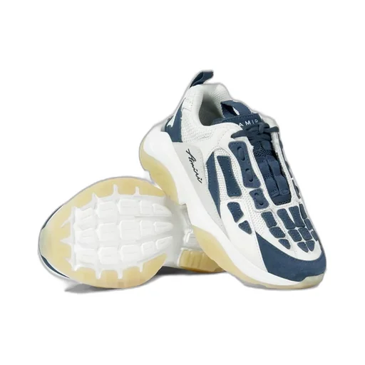 Amiri Kids Bone Runner Lace-Up Sneakers
