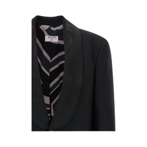 Emilio Pucci Labirinto Single-Breasted Blazer