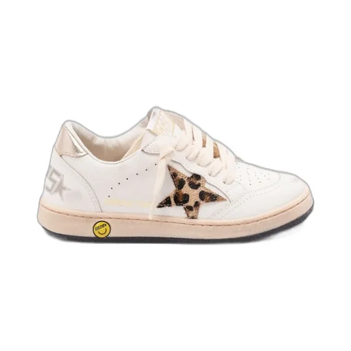 Golden Goose Kids Ball Star Lace-Up Sneakers
