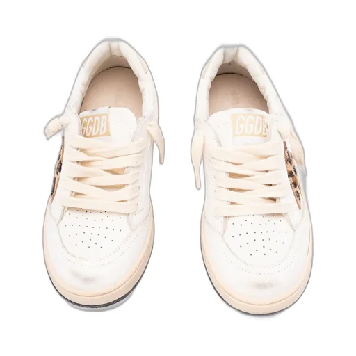 Golden Goose Kids Ball Star Lace-Up Sneakers