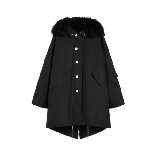 Cotton Parka Coat