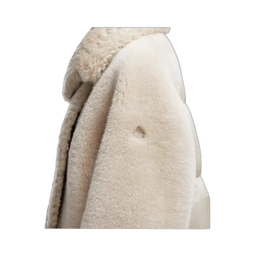 Gobain Shearling & Suede Short Down Jacket