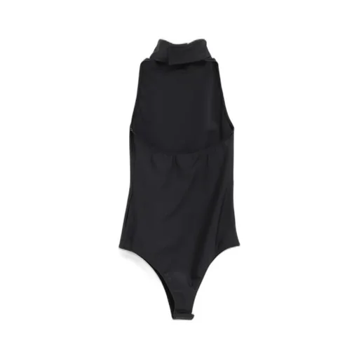 CourrÈGes Buckle-Detailed Sleeveless Bodysuit