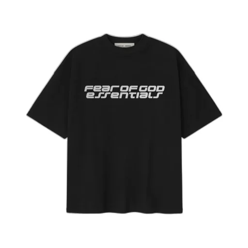 Fear Of God Essentials Ponte 90S Logo Printed T-Shirt