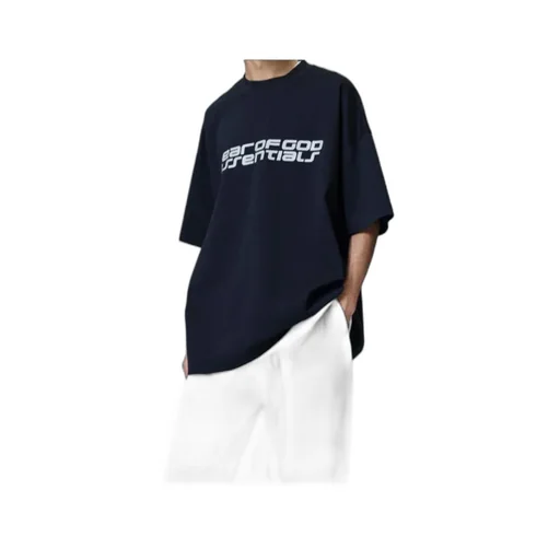 Fear Of God Essentials Ponte 90S Logo Printed T-Shirt