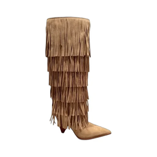 Michael Michael Kors Jayla Fringed Tall Boots