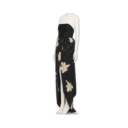 Apres L'hiver Lilium-Pattern Gown