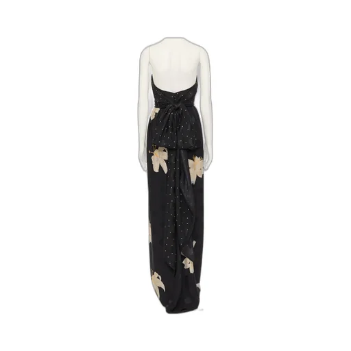 Apres L'hiver Lilium-Pattern Gown