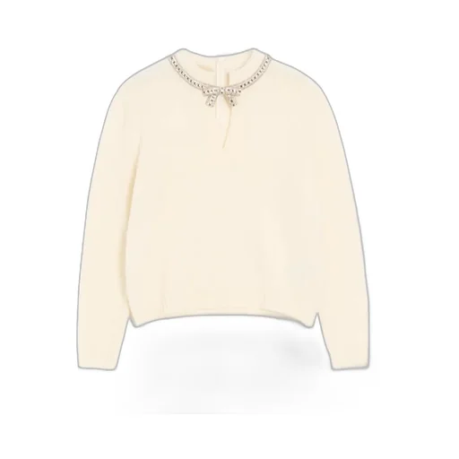 Embroidered Wool Jumper