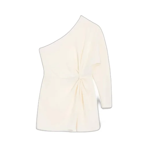Valentino	Draped One-Shoulder Dress