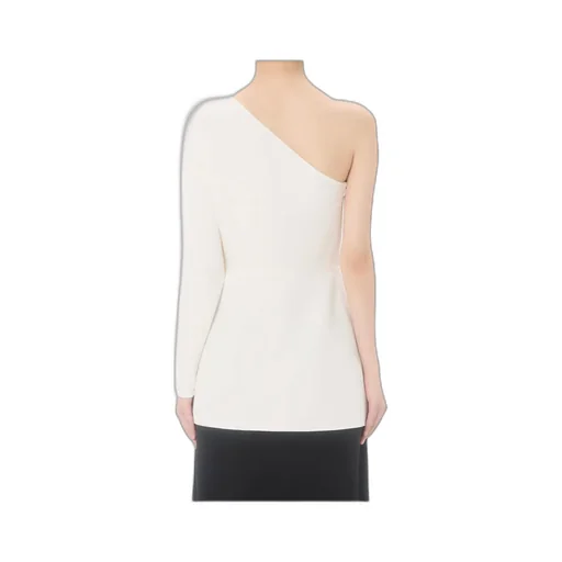 Valentino	Draped One-Shoulder Dress