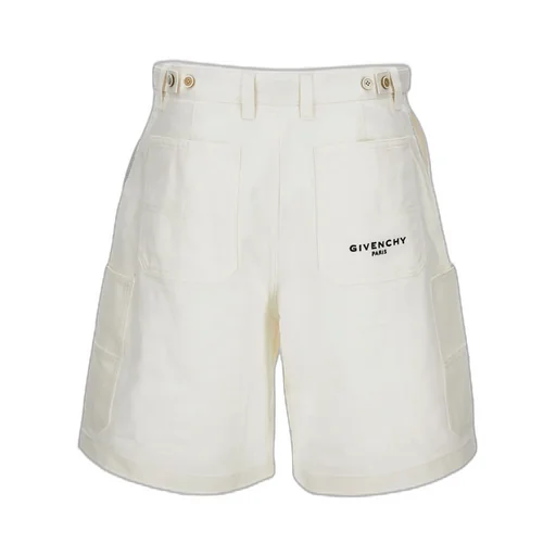 Givenchy Logo Embroidered Shorts