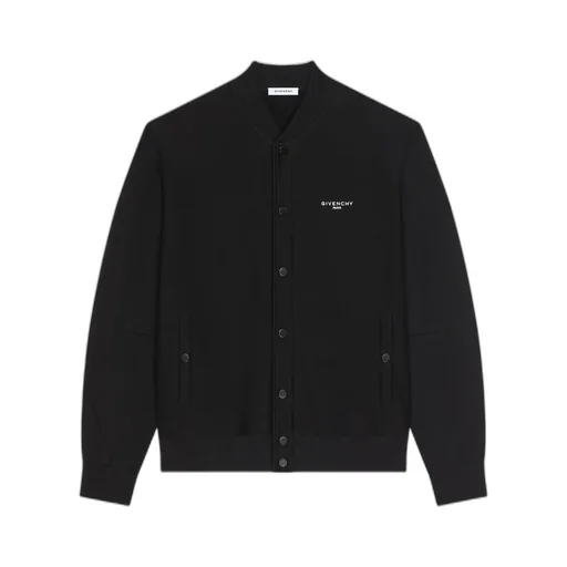 Givenchy Logo Embroidered Button-Up Jacket