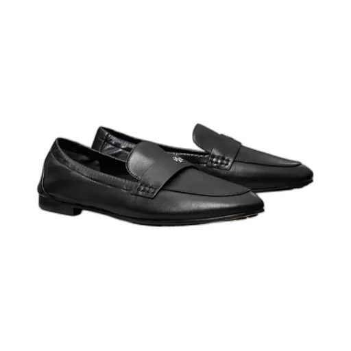 Tory Burch Logo Plaque Ballet Loafers