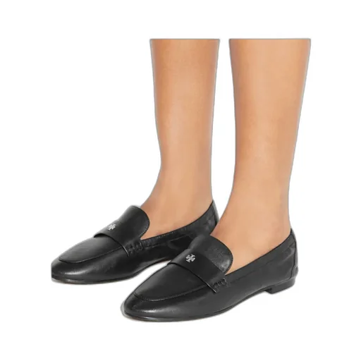 Tory Burch Logo Plaque Ballet Loafers